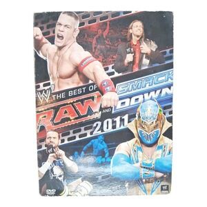 WWE: The Best of Raw & Smackdown 2011 (4-Disc Set) Wrestling John Cena Mysterio